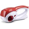 Girmi GT02 Grattugia Ricaricabile, 12W, 2 Rulli INOX, Bianco/Rosso h0Ii