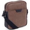 Hexagona - Borsa Journey, marrone, L : 19 x h : 21,5 x P : 6 cm, Contemporaneo