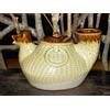 - Sin marca/Genérico - Antica statuetta in ceramica giapponese Showa Retro Tanuki Sake Warmer