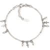 AMEN Bracciale Donna Amen Croci Argento 925 con Perle Nuovo con Scatola e Garanzia