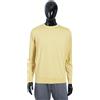 Loro Piana T-shirt girocollo morbida a maniche lunghe LORO PIANA 995 $ - Jojoba Yellow...