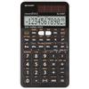 SHARP EL-510 RT Calcolatrice scolastica scientifica (D.A.L.-ingresso, solare, 1 riga, 10+2 cifre) Bianco e nero