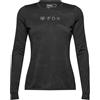 Fox Racing - Maglia W Ranger Tru Dri LS, Colore Nero, S