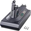 Morpilot Batteria per Dyson V10 SV12 6500mAh Dyson V10 SV12 Batteria per Cyclone V10 Animal V10 Absolute V10 Motorhead V10 Fluffy Aspirapolvere