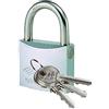 CISA 126022600, Lucchetto Marine Type Cromato, 60 mm, Arco in Acciaio, Corpo in Ottone Cromato