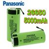 Panasonic batteria litio 26650 panasonic 5000mah 3,7V ricaricabile pacco batteria torcia