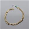 BRACCIALE DA UOMO A MAGLIA GRUMETTA IN ORO GIALLO 18KT 5,75 GRAMMI (8148)