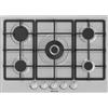 HISENSE GM773XF PIANO COTTURA 70CM 5 FUOCHI A GAS INOX