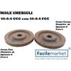 facilemarket Coppia mole smerigli per affettatrice 40-8-6 GCG con 40-8-6 FGC