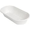 Garcia de Pou 50 pezzi - Lunch Box 'Bionic' 800 ml 24,3 x 12 x 4,8 cm Bianco Bagassa