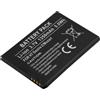 Avizar, Batteria di ricambio per HTC Desire Z Mozart 3,7V 1350mAh Li-ion, Nero