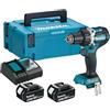 Makita Trapano avvitatore a batteria Makita DDF484RTJ 13 mm 54 Nm 2000 giri/min 2x5 Ah