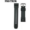Casio Cinturino orologio originale in uretano nero CASIO PROTREK 10658897 per PRW-3...