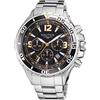 Nautica Orologio Uomo NAUTICA NST NAPNSS217 Chrono Acciaio Inossidabile Nero Sub 100mt
