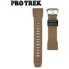 Casio Cinturino orologio CASIO PROTREK originale in uretano marrone 10627225 per PR...