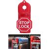 ANTITACCHEGGIO BLOCCO ROSSO NEGOZIO SICURO ESPOSITORI ANTIFURTO MERCE dp