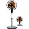 Dcg Stufa carbonio 2000W VESA05 2in1 Black VE1625 1 1