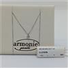 ARMONIE GIOIELLI COLLANA PUNTO LUCE ARMONIE IN ORO 18KT 750 E DIAMANTE DA 0.03 (0595)