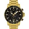 Tissot Orologio da uomo TISSOT Supersport Chrono T125.617.33.051.01 nero mai usato c...