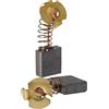 vhbw 2x spazzole carbone per Makita GA9030 GA9020SF GA 9020 R GA9030S HM1303 GA9040S