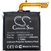 vhbw Batteria per Huawei GT2 Pro, Magic Watch 2 46mm, MNS-B19, GT2 46mm 450mAh 3,82V
