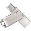 ‎SanDisk SanDisk Ultra 64GB Dual Drive Luxe Type-C 150MB/s USB 3.1 Gen 1, Silver 64GB Arg