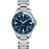 Hamilton Orologio da uomo HAMILTON Khaki Navy Scuba H82345141 blu in acciaio inossidab...