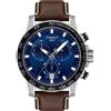 Tissot Orologio da uomo TISSOT Supersport Chrono T125.617.16.041.00 blu mai usato co...