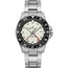 Hamilton Orologio da uomo automatico GMT argento Hamilton Khaki Navy Scuba H82555150 m...