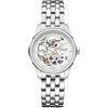 Hamilton Orologio da donna bianco HAMILTON Jazzmaster Viewmatic Skeleton H32405111 inu...