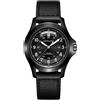 Hamilton Orologio da uomo nero HAMILTON Khaki Field King Auto H64465733 inutilizzato c...