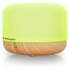 Orbegozo HUA 4000 - umidificatore A ultrasuoni diffusore di OLi essenziali, 400 ML di capacità, SILENZIOSO, illuminazione in 7 Colori intercambiabili E timer.