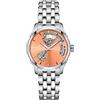 Hamilton Orologio da donna HAMILTON Jazzmaster Open Heart H32215100 albicocca inutiliz...