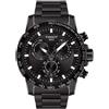 Tissot Orologio da uomo TISSOT Supersport Chrono T125.617.33.051.00 nero mai usato c...