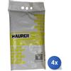 Maurer 4x CEMENTO RAPIDO MAURER EDILBRIKO SACCO KG 5