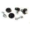 PIEDINI ANTIVIBRANTI PER MENSOLE STAFFE KIT 4PZ CONDIZIONATORE CLIMA Ø MM. 36X8
