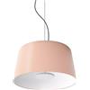 Linea Light Lampada a Soffitto Sospensione LINEA LIGHT Delfi Rosa Luce LED 22 Watt Design