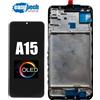 Samsung A15 4G SM- A155 / A156 5G FRAME OLED Display LCD Touch Schermo Vetro