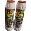 Vim Clorex polvere bianco Igiene profonda Sicura 100% 2 Flaconi x 750 grammi
