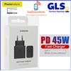SAMSUNG CARICABATTERIE SAMSUNG ORIGINALE S23 S24 S25 45W TA845 CARICATORE BLISTER NERO