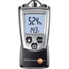 Testo 0560 0610 610 - Misuratore tascabile di temperatura e umidità con cappuccio di protezione, protocollo di taratura e batterie