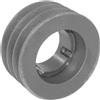 cyclingcolors 1x Puleggia con foro Taperlock per cinghia trapezoidale 3 gola B SPB diametro esterno 107 mm diametro passo 100 mm Ghisa Macchine agricole Costruzione