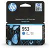 ‎HP HP F6U12AE 953 Original Ink Cartridge, Cyan, Single Pack Cyan Standard