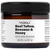 Beef Tallow Beeswax and Honey Face Moisturizer, 2 oz Beef Tallow Beeswax P7 B8B4