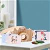 Bambini Giocattoli in legno per macchina fotografica Giocattolo caleidoscopio