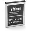 vhbw Batteria per Samsung Trender SPH-M380 Vice SCH-R561 1100mAh