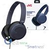 JVC CUFFIE PIEGHEVOLI SOVRAURALI LEGGERE TELECOMANDO MICROFONO HA-S31M-A-E BLU