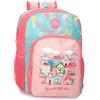 ROLL ROAD My Little Town Luggage - Borsa messenger da ragazza, confezione da 1, rosa, M, Zaino Scuola Adattabile al Trolley