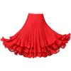 Gonna a ruota grande per danza flamenco da donna, abito da pratica di tango con