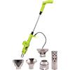 Kinzo Garden 3-in-1 diserbante per attrezzi da giardino - bruciatore per erbacce elettrico e accenditore per barbecue, patio, fino a 360 ℃ - 2000 watt